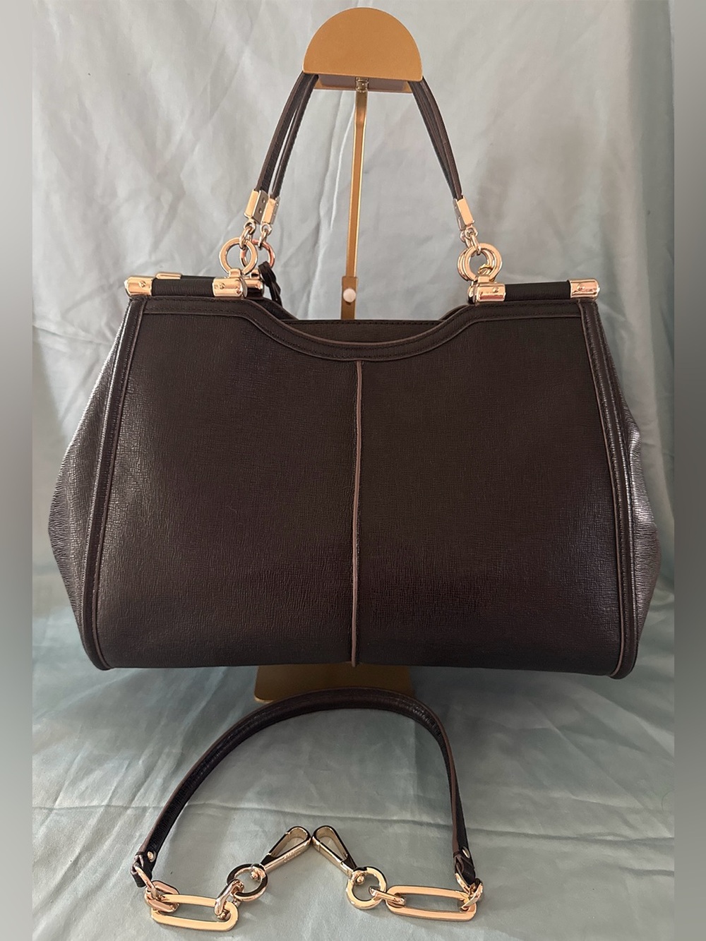 Coach 25245 Madison Caroline Satchel With Coach Dust Bag - Picture 2 of 15